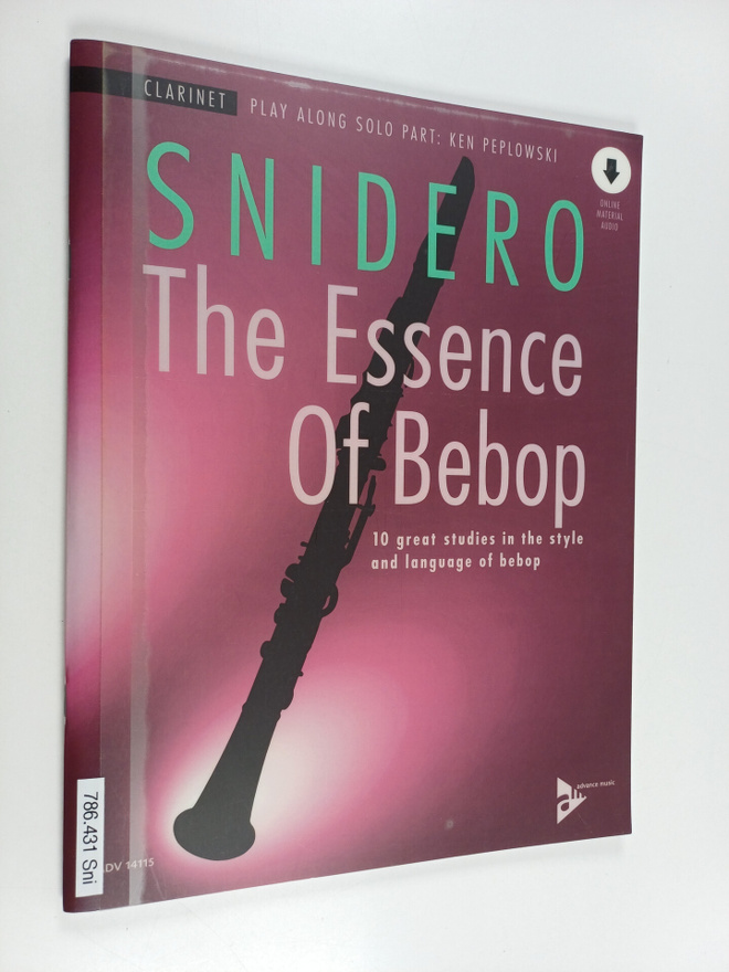 Jim Snidero : The Essence Of Bebop Clarinet : 10 Great St...