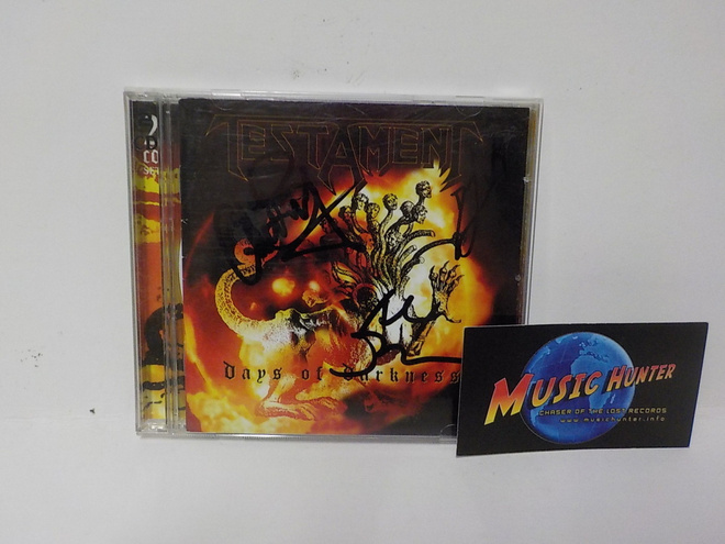 TESTAMENT - DAYS OF DARKNESS 2CD + NIMMARIT x 3