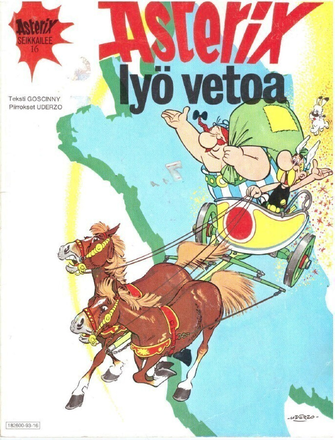 Asterix lyö vetoa (Asterix seikkailee #16)