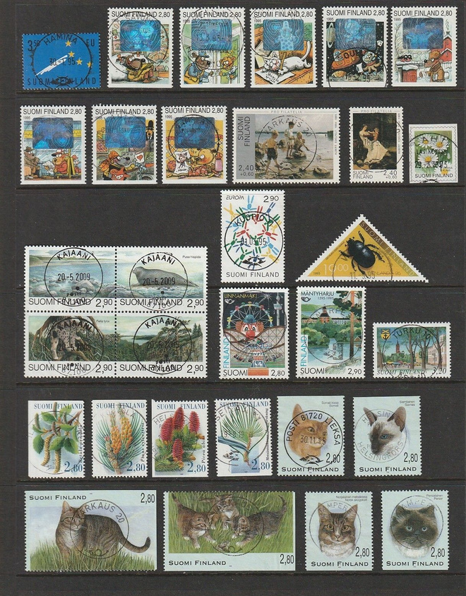Vuoden 1995 merkit loistoleimattuina.