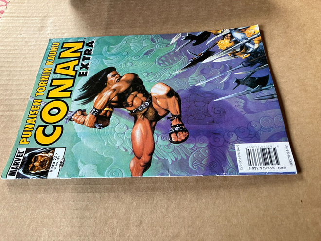 CONAN EXTRA 2/1994 PUNAISEN TORNIN KAUHU HYVÄ