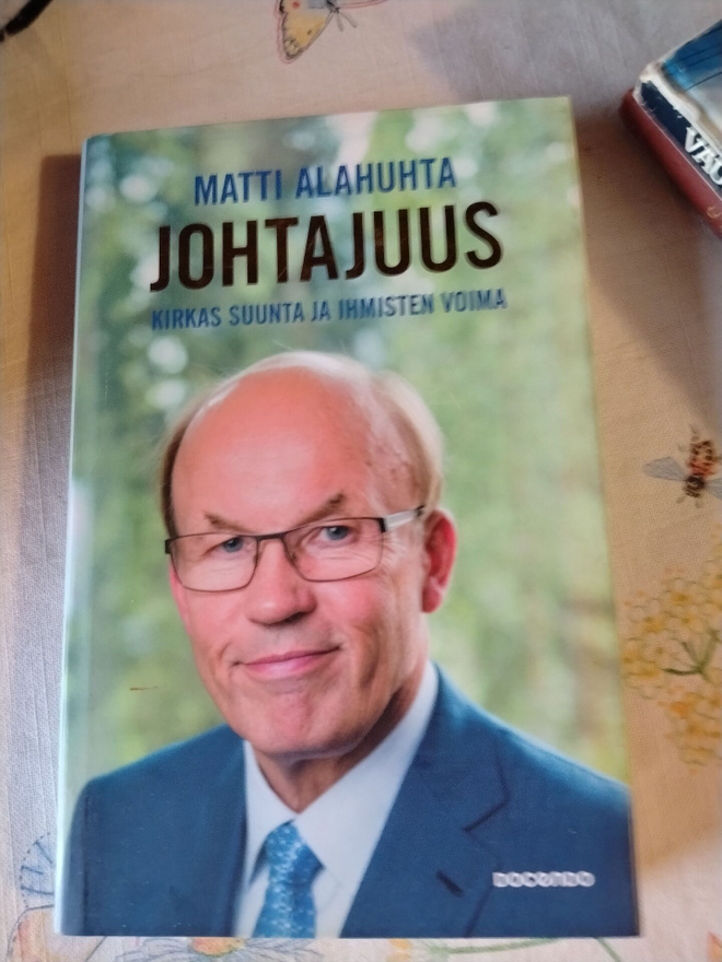 matti alahuhta johtajuus kirkas suunta ja ihmisen voima