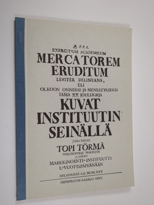 Topi Törmä : Kuvat instituutin seinällä (numeroitu)