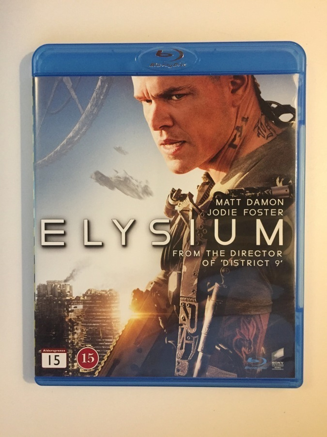 Elysium (Blu-ray) Matt Damon, Jodie Foster (2013)