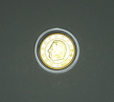 2001 Belgia 50c BU laatu