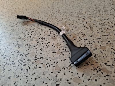 USB 3.0 20 pin (Female) TO USB 2.0 9 pin (Male) Adapteri