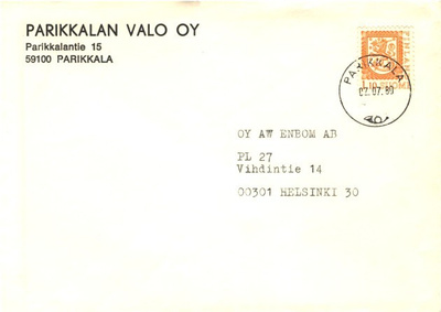 FIRMAK. PARIKKALA VALO OY