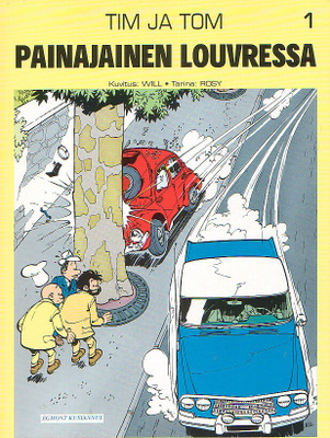 Will: Tim ja Tom - PAINAJAINEN LOUVRESSA (1-painos)