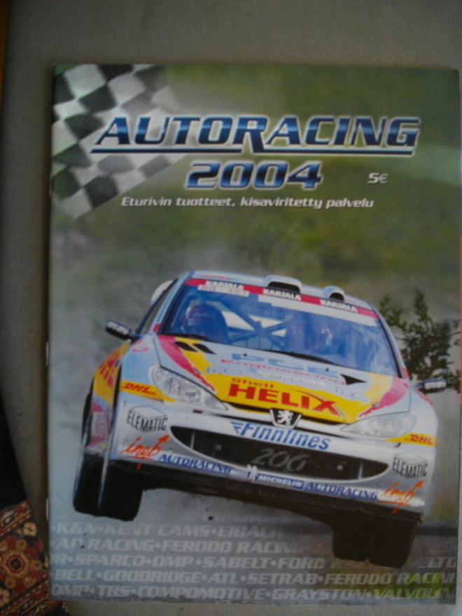 Autoracing 2004 - Eturivin tuotteet (16.3)