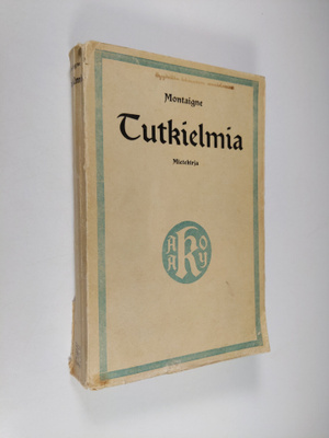 Michel de Montaigne : Tutkielmia