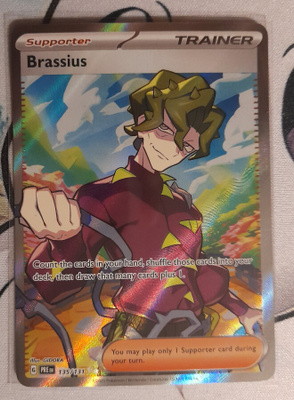 Brassius #135 Pokemon Prismatic Evolutions - NM/M