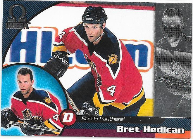 1998-99 Pacific Omega #102 Bret Hedican Florida Panthers