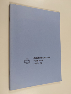 Oulun yliopiston yleisopas 1992-93