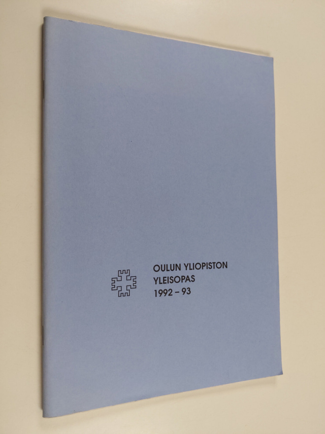 Oulun yliopiston yleisopas 1992-93
