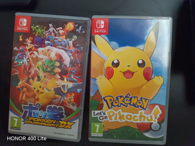 Myyntiin Nintendo Switsh konsolille kaksi Pokémon peliä