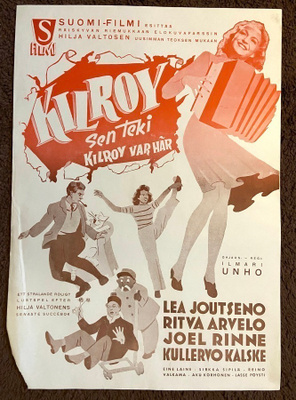 Vanha elokuvajuliste: Kilroy sen teki