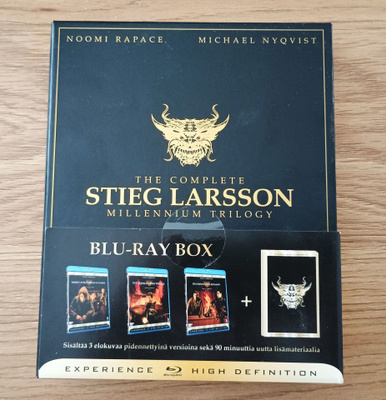 The Complete Stieg Larsson Millennium trilogy - Blu-ray