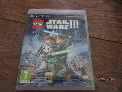 PS3 Lego Star Wars III, CIB