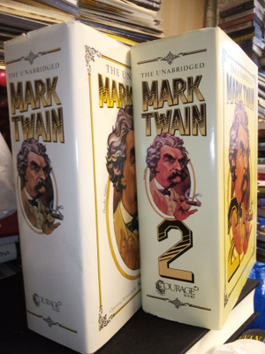THE UNABRIDGED MARK TWAIN 1-2  ( 1p. 1976-1979)