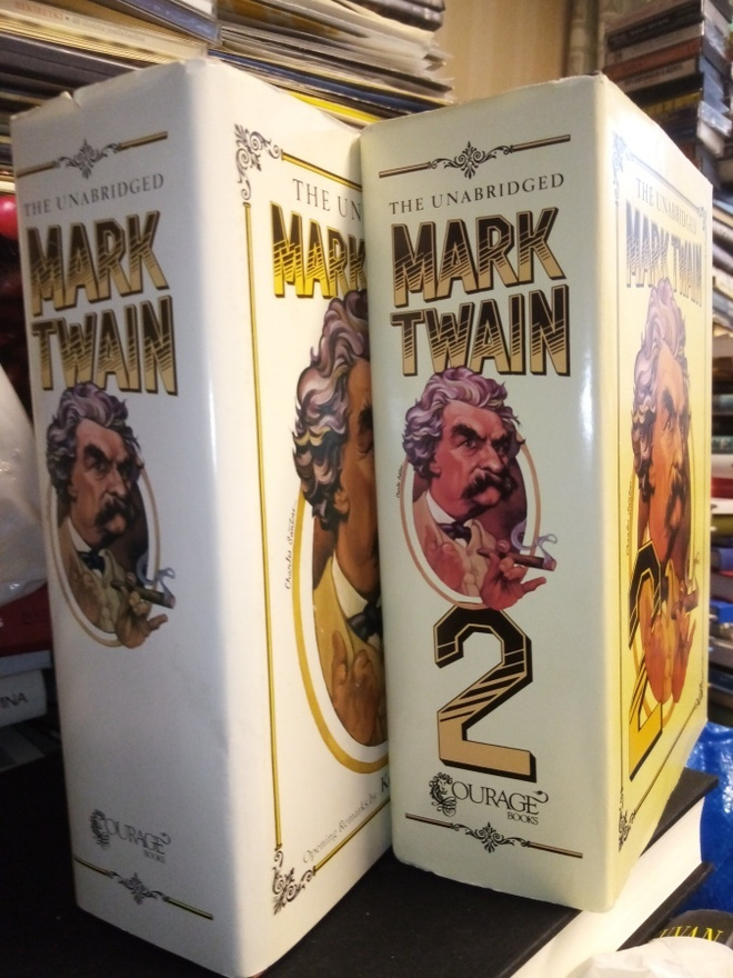 THE UNABRIDGED MARK TWAIN 1-2  ( 1p. 1976-1979)