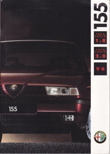 Alfa Romeo 155 -esite, 1992