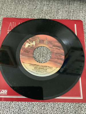 LED ZEPPELIN:TRAMPLED UNDER FOOT /  BLACK COUNTRY WOMAN  7"