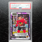 2023-24 OPC-P Violet Pixels #201 Connor Bedard (PSA 10) - pikkukuva 1