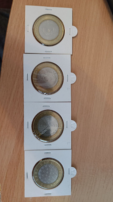 3€ Slovenia 4 kpl