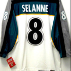 NHL FaniPaita Mighty Ducks Teemu SELANNE #8, ALTERNATE White - pikkukuva 1