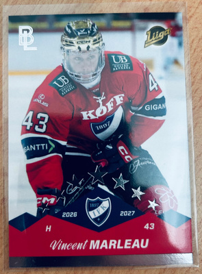 2026-27 Blueline Silver #7 Vincent Marleau 115/200 – HIFK