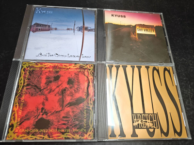KYUSS 4 x CD paketti