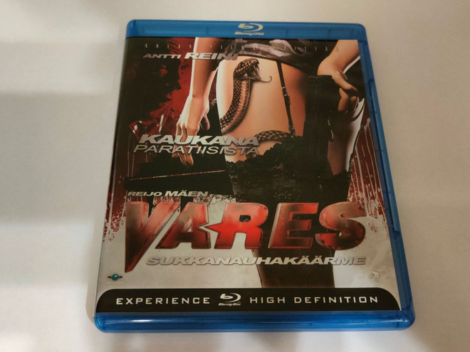 Vares - Sukkanauhakäärme (2011) - Bluray - Suomi-julkaisu