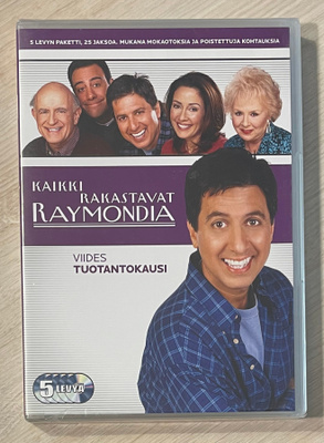 Kaikki rakastavat Raymondia: Kausi 5 (2000-2001) 5DVD (UUSI)