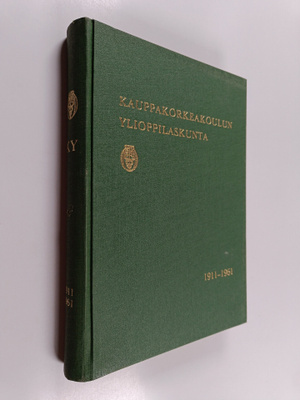 Jouko ym. (toim.) Paakkanen : Kauppakorkeakoulun ylioppil...