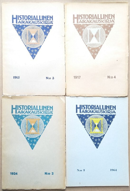 Historiallinen aikakauskirja (4 numeron setti)
