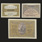 Saksa Notgeld 10, 25, 50 Pfg, Schönberg 1922 - pikkukuva 2