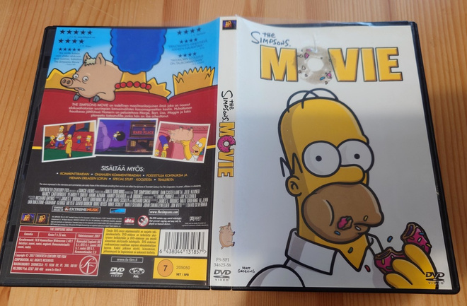 The Simpsons Movie (DVD Suomi)