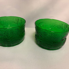 Iittala Oiva Toikka Fauna kulho vihreä 2 kpl - pikkukuva 2