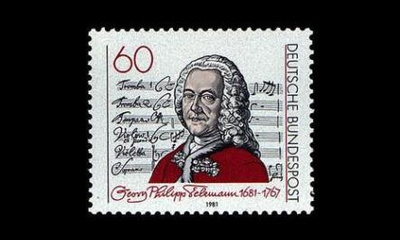 Saksa 1085 ** Georg Telemann (1981)