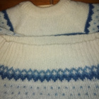 Norjalainen villapusero Norway wool koko M 100% villaa va si - pikkukuva 2