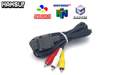 Aito Nintendo AV-komposiittikaapeli | SNES, N64, GC