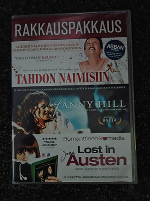 Rakkauspakkaus dvd boksi
