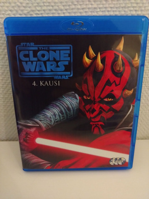 Clone Wars kausi 4 (3x Blu-ray)