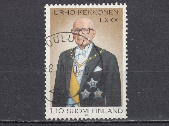1980 Lape 868 Presidentti Urho Kekkonen 80 v. - Kaunisleim.
