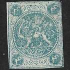 Persia - Vaakuna 1868-70 4Ch (Mic. 3) (*) i.l. - pikkukuva 1