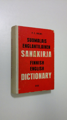 P. E. Halme : Suomalais-englantilainen sanakirja = Finnis...