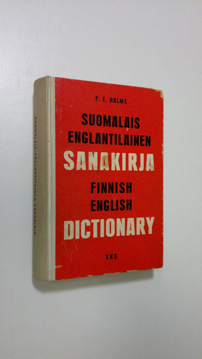P. E. Halme : Suomalais-englantilainen sanakirja = Finnis...