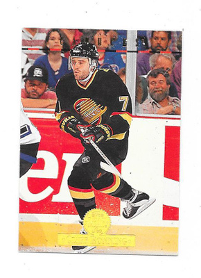 1994-95 LEAF #66 Cliff Ronning Vancouver Canucks