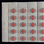 1922 Punainen Risti ( PR ) 1 mk+50p 25- ryhmä numerolla ** - pikkukuva 1