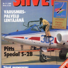 Siivet n:o 3 1989 20 vuotta kuulentoja. Suomen ilmailumuseo. - pikkukuva 1